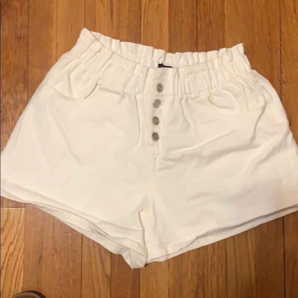 Missguided Elastic Band High Rise Shorts